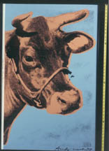 Andy Warhol: Cow from Whitney Museum installation