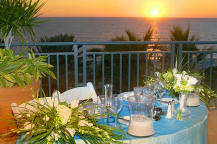 Ritz Carlton Beach Club sunset, Sarasota